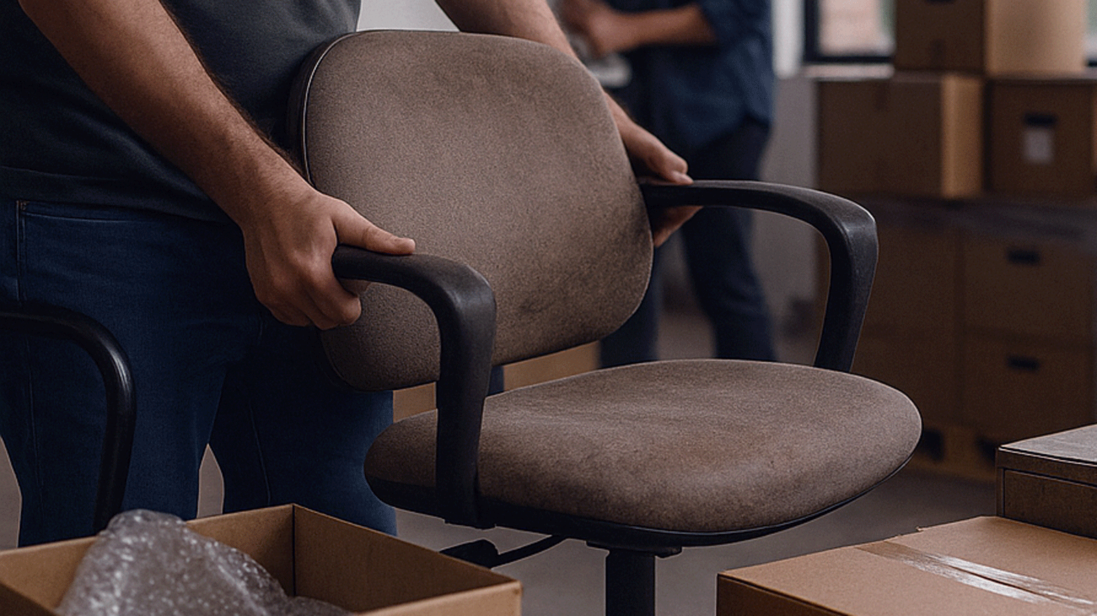 Decommission your old office furniture with Capital Choice.