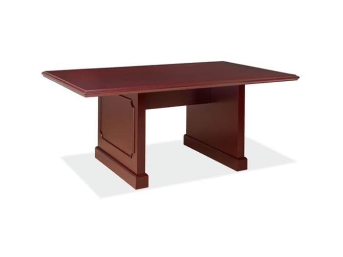 6′ Rectangular Table w/Panel Base Image