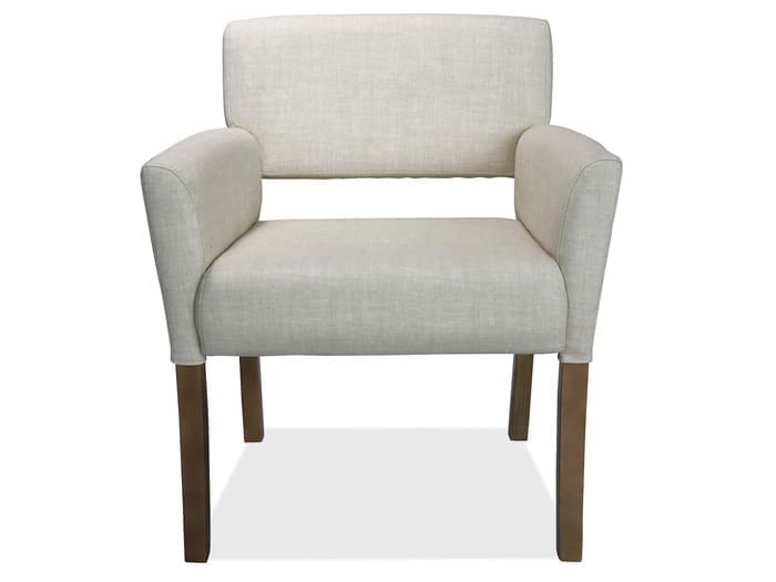 CONTEMPORARY WOOD FRAME GUEST CHAIR Image