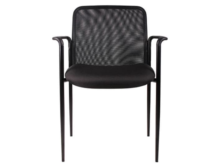 Crossway | Side Chair with Black Frame – Fabric Image