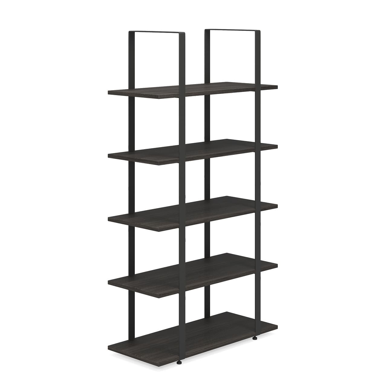 New Palisades Collection 5 Shelf Open Hutch Bookcase – Capital Choice Special Image